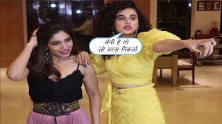 taapsee pannu angry on camera man, threatens this cameraman  | News Remind