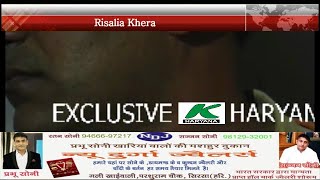 रिसालिया खेडा में पुलिस व नशा तस्करों की मुठभेड का विडियो आया सामनेl Exclusive l Video l k haryana l