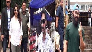 Amir Khan, Madhuri Dixit,Shreyas Cast Vote In Mumbai  | News Remind