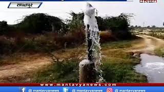 રાધનપુર - સમીમાં પાણી પુરવઠાની લાઇનમાં ભંગાણ