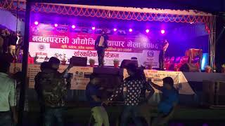 मैथिलि हिट गित नथिया टुटल सैया ||Bharat Sah Live Concert In Nawalparasi Mahotsav