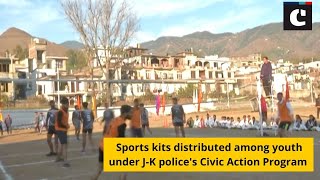 Sports kits distributed among youth under J-K police's Civic Action Program