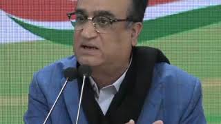 Ajay Maken addresses media in Congress HQ on the CAA, NPR and NRC