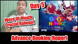 Good Newwz Advance Booking Report Day 5 In Detail
