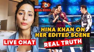 Bigg Boss 13 | Hina Khan Talks About Her EDITED SCENE On Weekend Ka Vaar | LIVE CHAT | BB 13 Video