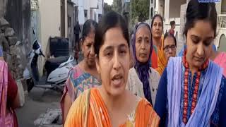 Dhoraji | Women play the protest against lack of basic facilities| ABTAK MEDIA