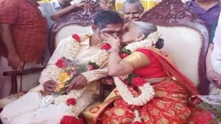 वृद्ध आश्रम में 30 साल के प्रेम के बाद 65 वर्ष के प्रेमियों ने किया विवाह THE NEWS INDIA