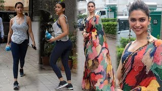 Alia Bhatt Spotted After Workout & Deepika Padukone Spotted Promoting Chhapaak Movie
