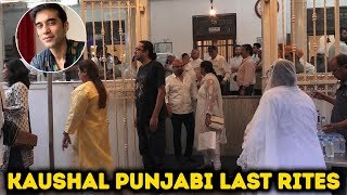 Arjun Bijlani, Karanvir Bohra And Many TV Actors Attend Kushal Punjabi Last Rites