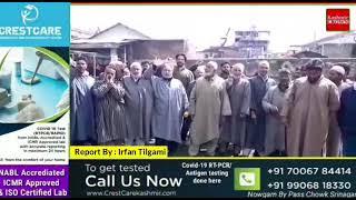 Fisherman Community Stages Protest Against Fisheries Department At Sopore