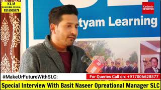 #MakeUrFutureWithSLC: Special Interview With Basit Naseer Opreational Manager SLC.