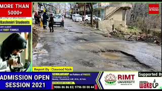 Shopian Bijbehara Road In Shambles, Authorities Unmoved