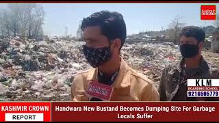Handwara New Bustand Becomes Dumping Site For Garbage,Locals Suffer