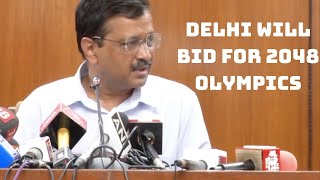 Delhi Will Bid For 2048 Olympics: CM Kejriwal | Catch News