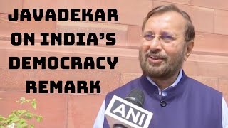 Commenting On Rahul Gandhi’s Opinion Is ‘Worthless’: Javadekar On India’s Democracy Remark