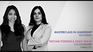 ETPWLA 2020: Leadership Masterclass with  Shivani Poddar and Tanvi Malik, FabAlley