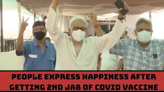 People Express Happiness After Getting 2nd Jab Of COVID Vaccine In Mumbai | Catch News