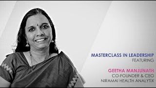 ETPWLA 2020: Leadership Masterclass with Geetha Manjunath, Niramai Health Analytix
