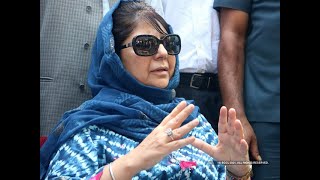 J-K govt's order to hoist tricolour on govt buildings reflects insecurity of admin: Mehbooba