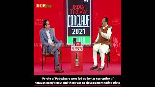 Puducherry people were fed up of corruption and no development was taking place - Shri JP Nadda