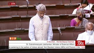 EAM S. Jaishankar on COVID-related updates related to welfare abroad of Indians, NRIs, and PIOs