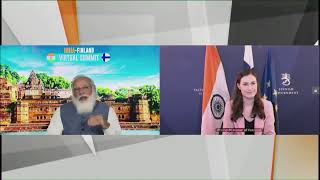 PM Modi holds virtual summit with PM Sanna Marin of Finland