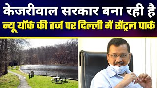 Kejriwal Govt बनाएगी New York के Central Park की तरह दिल्ली में Central Ridge | Dilli Tak Report