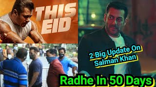 Salman Khan Fans Trending Radhe In 50 Days, Salman's Taken Vaccination Dose, Salman New Mobile Add
