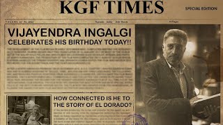 KGFChapter2 Times, Kya Hai Rocky Aur El Dorado Ka Vijayendra Ingalgi Connection? PrakashRaj Birthday