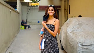 Ananya Pandey Spotted Outside Dharma Office In Khar