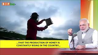 Bee farming देश में sweet revolution का आधार बना रही है, बड़ी संख्या में किसान इससे जुड़ रहे हैं।