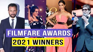 Filmfare Awards 2021 | FULL WINNERS List | Best Actor, Best Actress, Best Film