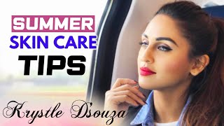 Krystle D'Souza Reveals Her Summer SKIN CARE Tips | Bollywood Spy