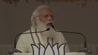 PM Shri Narendra Modi addresses public meeting in Pathanamthitta, Kerala.