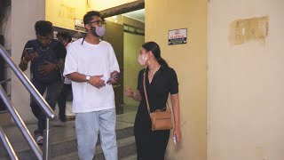 Gauhar Khan & Zaid Darbar Spotted At Juhu Pvr For Watching Movie