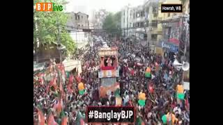 The saffron surge appears unstoppable in Bengal! #BanglayBJP