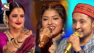 Indian Idol 12 पर Rekha ने Arunita और Pawandeep के रिश्ते पर ली चुटकुली