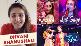 Dhvani Bhanushali Strong Reaction On Recreation Of Songs | Lut Gaye | Indian Idol 12 | Radha | Jubin