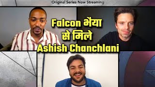 Ashish Chanchlani Meets The Falcon and The Winter Soldier, My Reaction RJ Monica