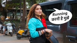 Aarti Singh Ki Media Ke Sath Masti, Running Ke Liye Jaane Dijiye