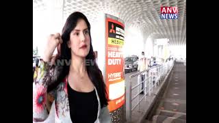ZAREEN KHAN FLYING FOR MOVIE PATALPANI INDORE SCHEDULE