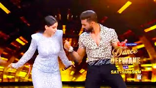 DANCE DEEWANE 3 Par Nora Fatehi Ne Badhai GARMI, Tushar Kalia Ke Sath Dance
