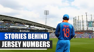 Indian Cricket Players' Jersey Numbers Stories & Facts ft. Kohli, Dhoni, Yuvraj, Sehwag & H Pandya