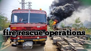 fire rescue operations || social media live