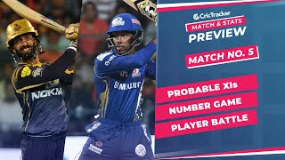 IPL 2021: Match 5, KKR vs MI Predicted Playing 11, Match Preview & Head to Head Record - April 13th