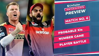 IPL 2021: Match 6, SRH vs RCB Predicted Playing 11, Match Preview & Head to Head Record - April 14th