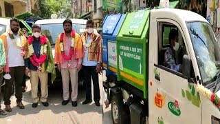 MLA Kausar Mohiuddin Launches Swachh Auto Tippers | Karwan  Constituency |@Sach News