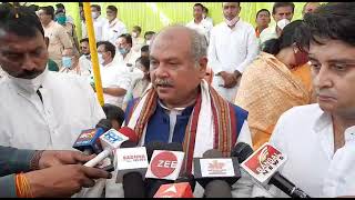 BJP MP Nand Kumar Singh Chauhan cremated, Narendra Singh Tomar  Department of Agricultural @Tez News