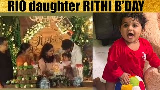 Rio Raj Daughter Rithi 1st Birthday Celebration Video