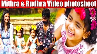 ????VIDEO: Prajin Twin Baby's Mithra & Rudhra ❤️Twins Daughters❤️ Video photoshoot